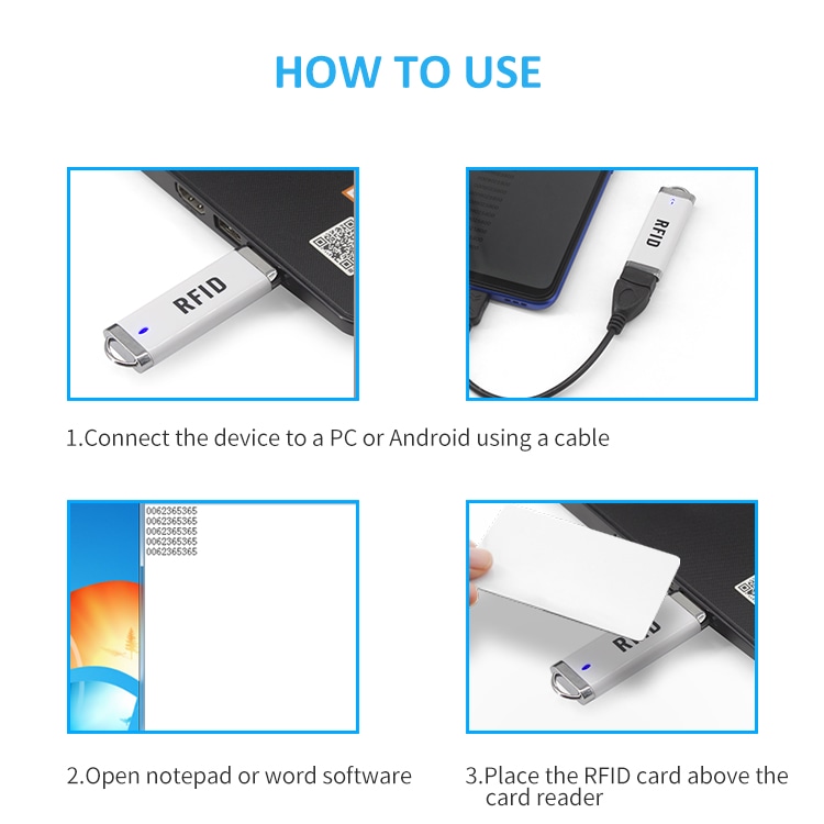 Imaginea 7 pentru Cititor card EM ID RFID 125KHz pentru sisteme LF