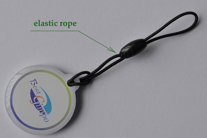 Brelocuri RFID epoxidice personalizate pentru membri și acces, prezentate din vedere laterală clară pentru aplicații Epoxy RFID Key Fobs.
