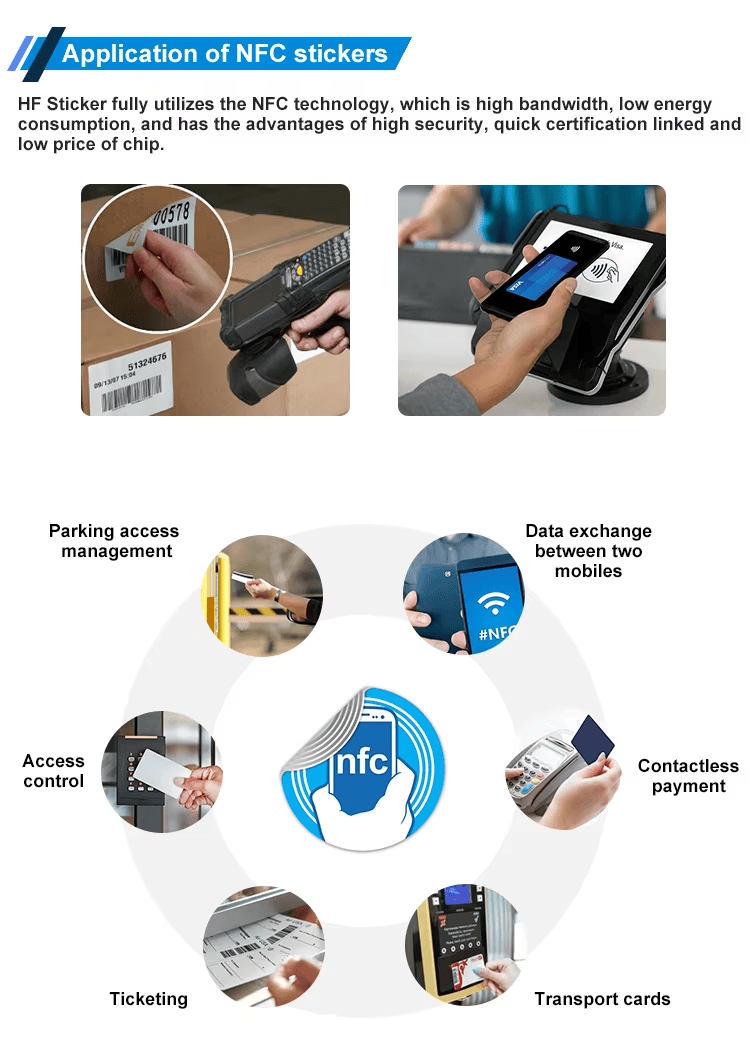 Imagine de produs cu o etichetă RFID HF durabilă pentru urmărirea activelor de mari dimensiuni.