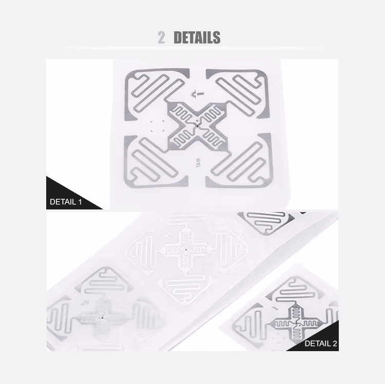 UHF RFID Campus Card și etichete pentru vestiare fotografie a produsului care arată suprafața metalică din categoria Etichete UHF RFID.