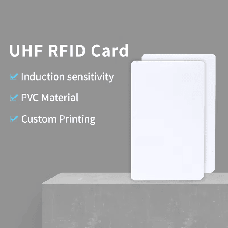 Carduri goale UHF RFID albe; curate și profesionale; concepute pentru urmărirea fiabilă a datelor și gestionarea activelor pe distanță lungă.