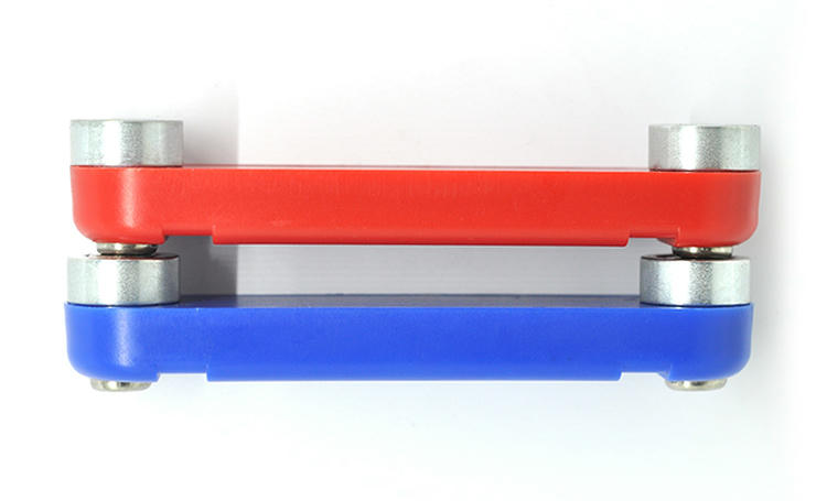 Etichetă RFID magnetică ABS pentru active industriale cu detalii de tăiere laser pentru aplicații taguri RFID ABS pentru suprafețe metalice.