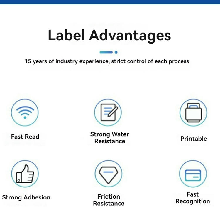 Etichete RFID UHF pentru urmărirea inventarului în depozit, prezentate ca etichete durabile pentru compararea soluțiilor UHF RFID Labels.