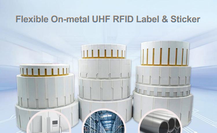 Etichetă RFID UHF flexibilă pe metal pentru urmărirea containerelor, prezentată în managementul activelor pentru cumpărători care compară soluții taguri UHF RFID flexibile pentru suprafețe metalice.