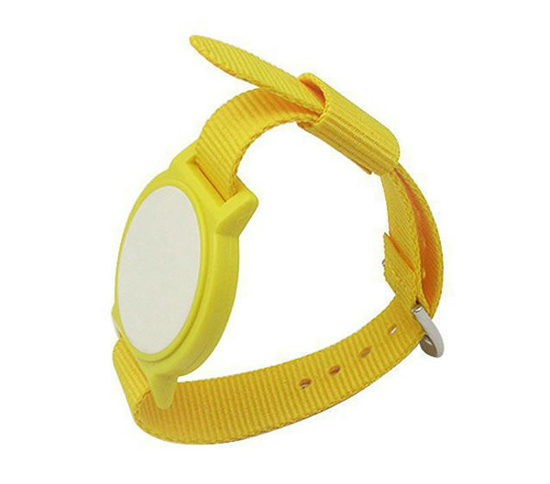 Grafic cu opțiuni de cip RFID compatibile pentru brățara din nailon nlwb-05, inclusiv cipuri mifare ultralight și ntag