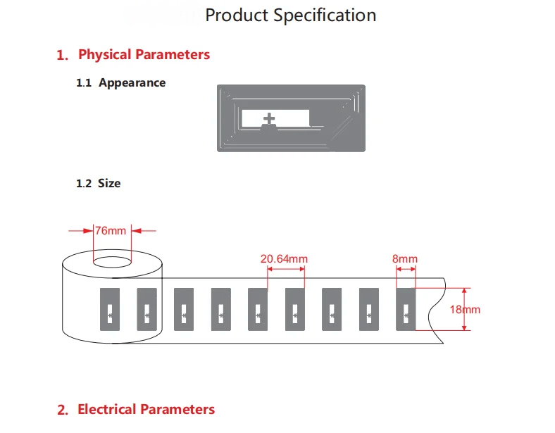 Etichete RFID HF pentru serializare și controlul aprovizionării, prezentate clar în utilizare industrială.