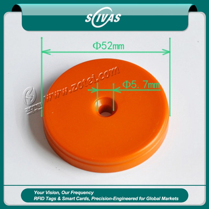 Taguri RFID ABS pe metal pentru puncte de patrulare
