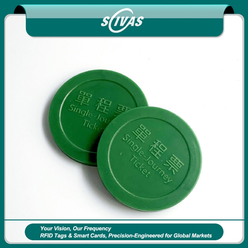 Jetoane RFID IP67 pentru acces transport