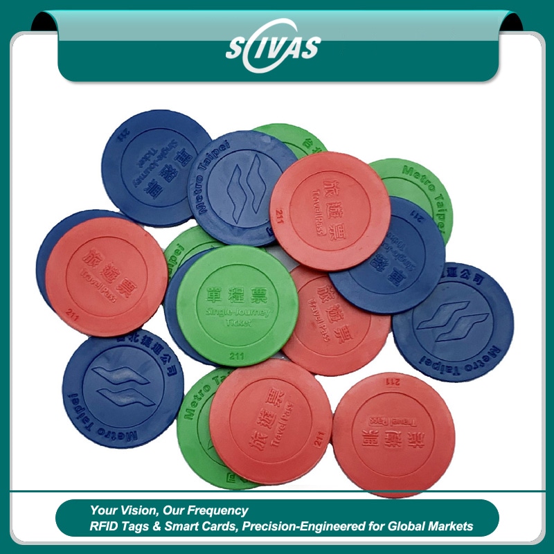 Tokenuri RFID HF personalizate pentru acces