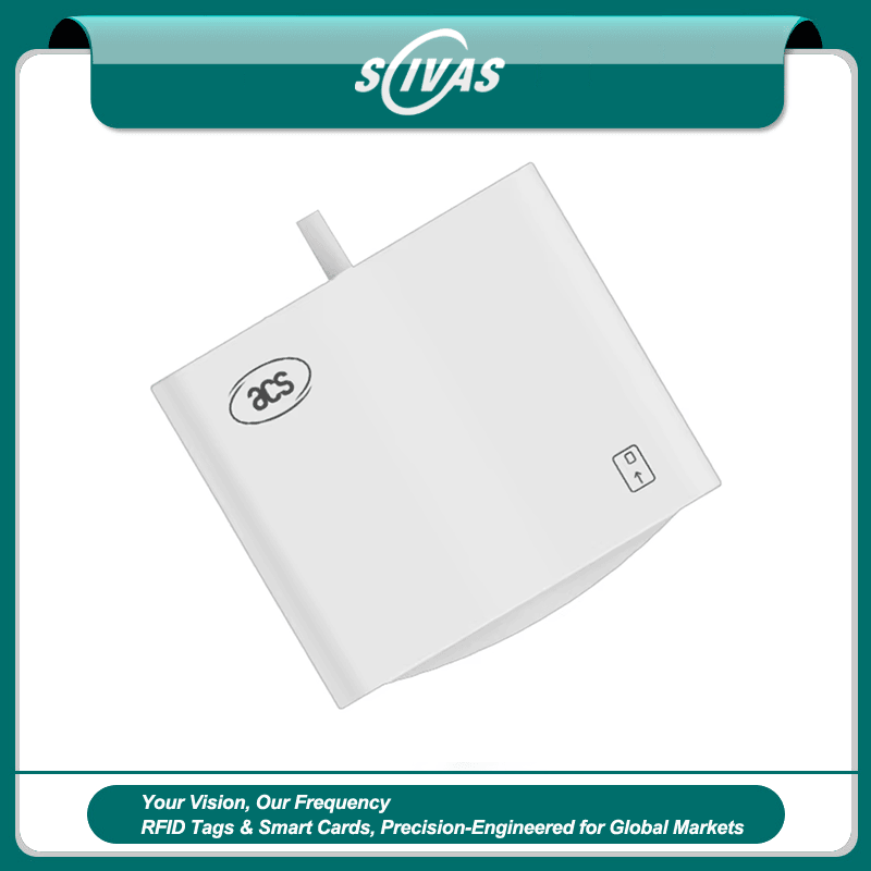 Cititor USB pentru carduri inteligente cu contact securizat