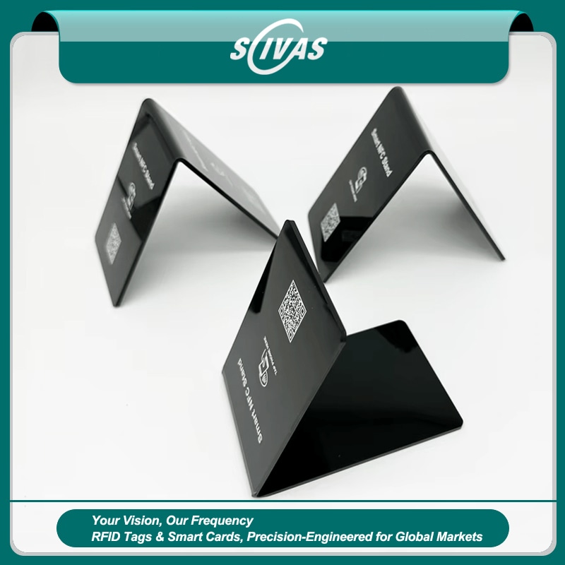Stand personalizat NFC pentru recompense de loialitate și VIP Înregistrări afișate cu accent pe design personalizat pentru proiectele de standuri NFC.