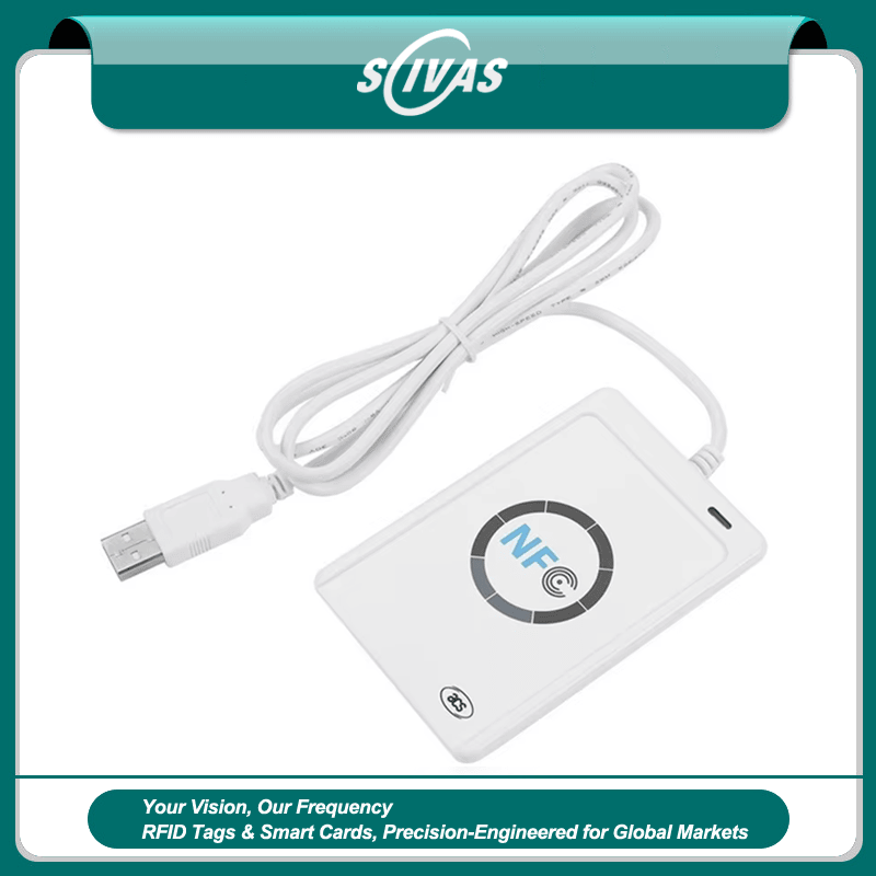 Cititor USB NFC desktop pentru carduri sigure
