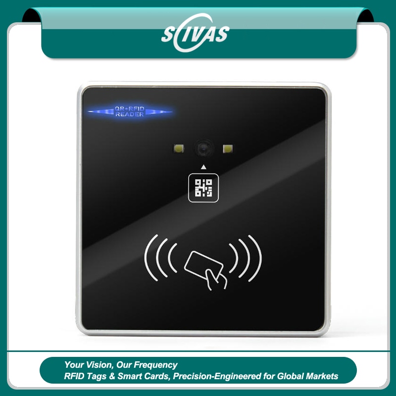 Scanere RFID și cod QR pentru control acces