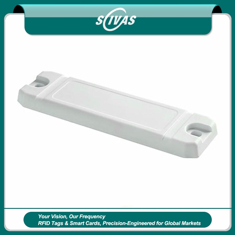 Etichete RFID ABS magnetice pentru active metalice