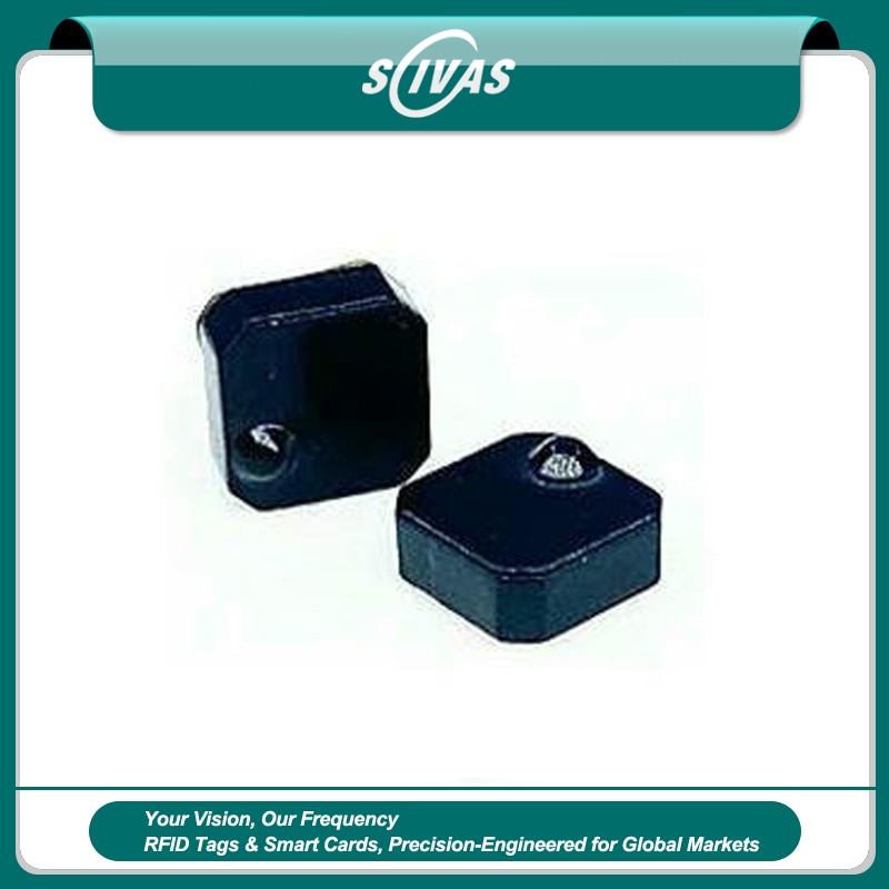 Etichete RFID ceramice compacte pentru piese auto metalice