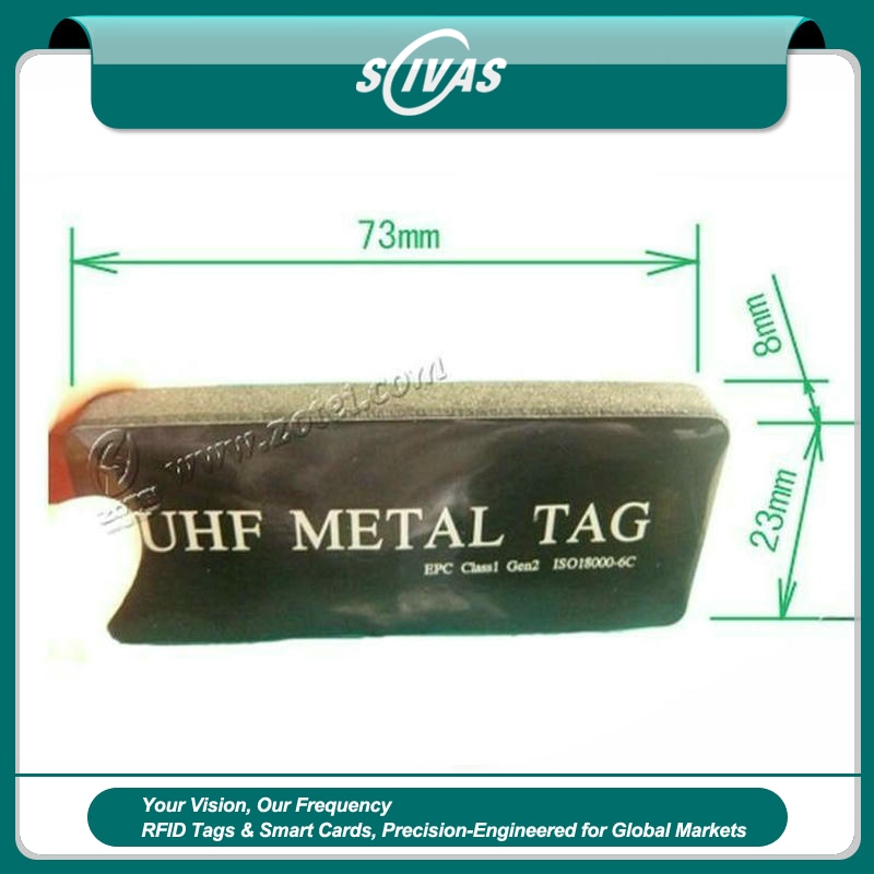 Etichetă RFID UHF pe metal pentru active