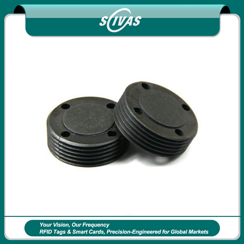 Etichetă RFID PPS anti-metal pentru pubele inteligente