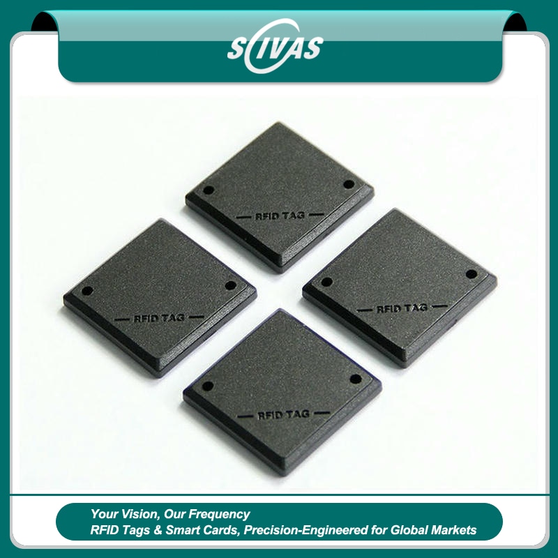 Etichetă RFID PPS pătrată pentru identificare industrială durabilă