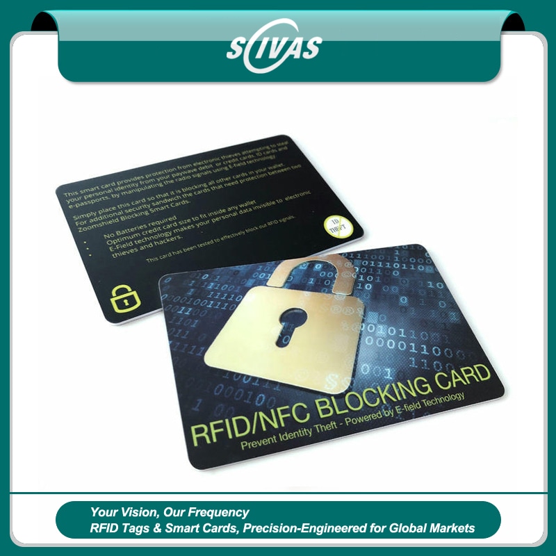 Carduri RFID Blocking pentru securitatea portofelului