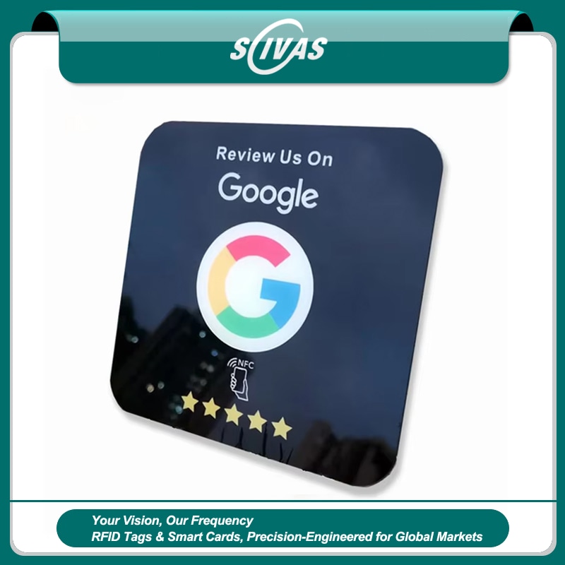 Carduri Google Review NFC personalizate