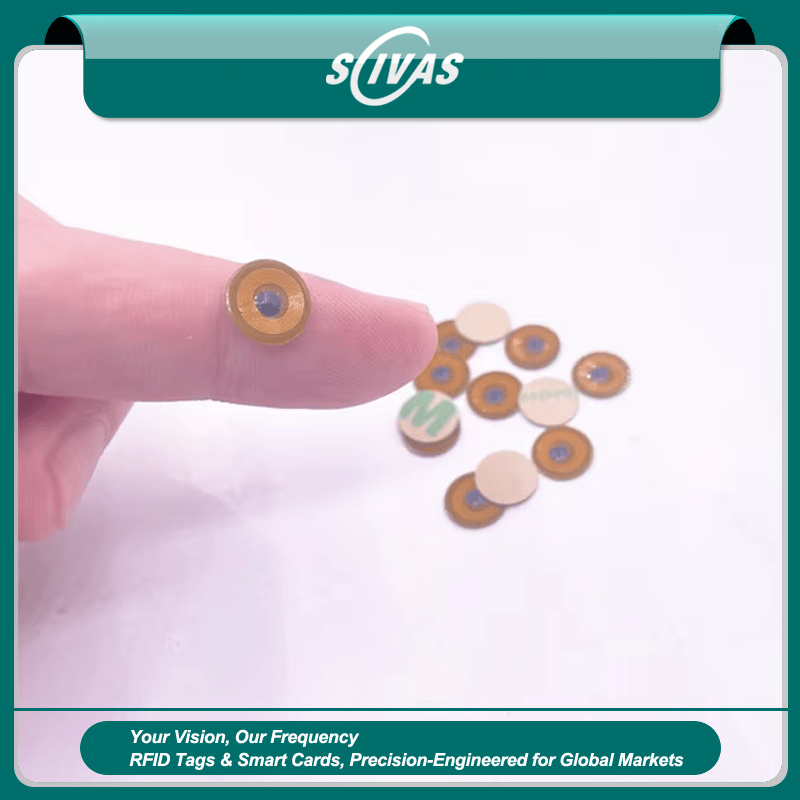 Micro taguri NFC FPC pentru active metalice compacte