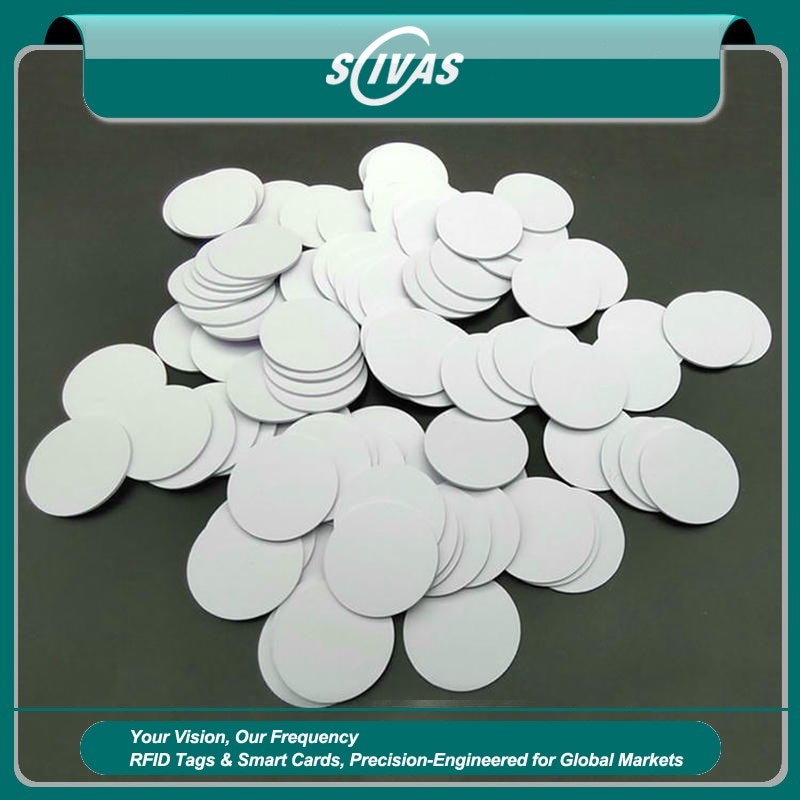 Etichete RFID PVC disc pentru urmărirea activelor