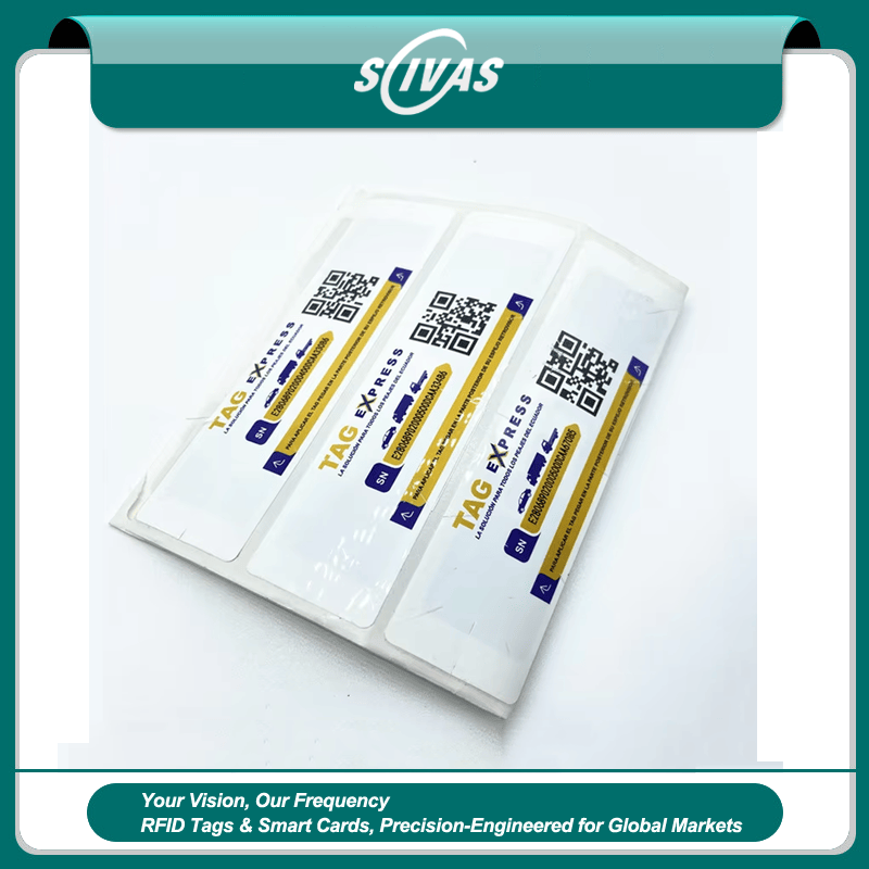 Etichete RFID auto personalizate pentru parbriz
