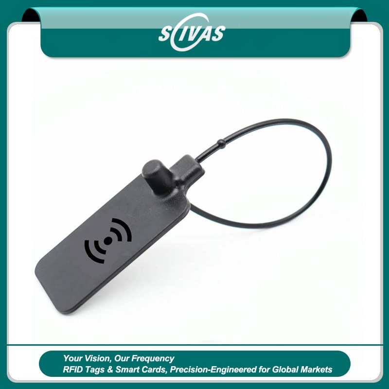 Etichete RFID hang tag securizate pentru active
