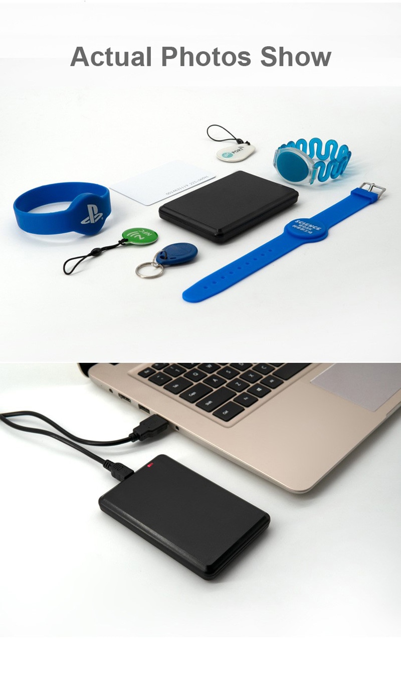 Imaginea 10 pentru Cititoare RFID HF pentru control acces cu carduri IC sigure