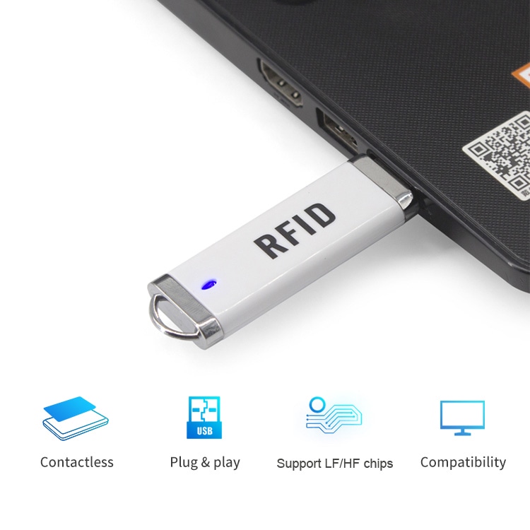 Imaginea 2 pentru Cititor card EM ID RFID 125KHz pentru sisteme LF