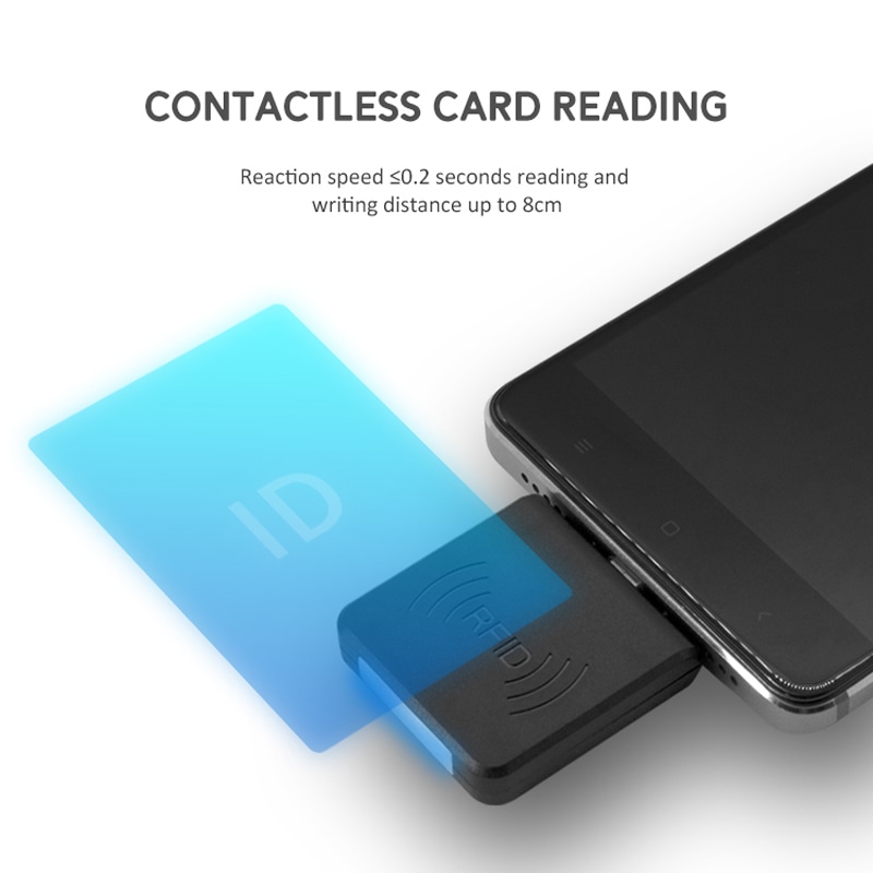 Cititoare RFID 13.56MHz personalizate pentru Android, prezentate cu accent pe panoul frontal cu tastatură pentru proiecte HF RFID 13.56MHz.