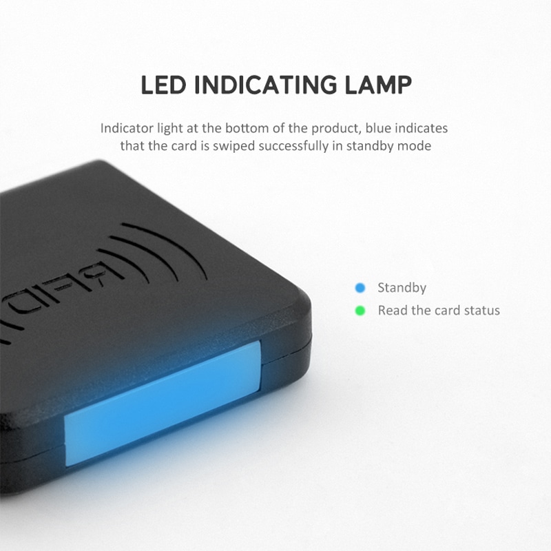 Imaginea evidențiază cititoarele RFID 13.56MHz personalizate pentru Android cu design de montaj pe perete pentru aplicații HF RFID 13.56MHz.