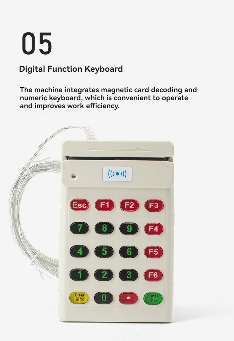 Cititor RFID dual band pentru control acces, prezentat din perspectiva designului pentru montaj pe perete în aplicații Dual-Frequency cititoare RFID.