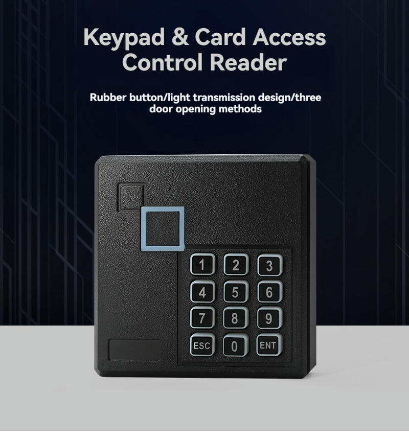 Cititor RFID cu tastatură seria 103A, prezentat cu funcțiile sale principale pentru soluții complete de acces securizat
