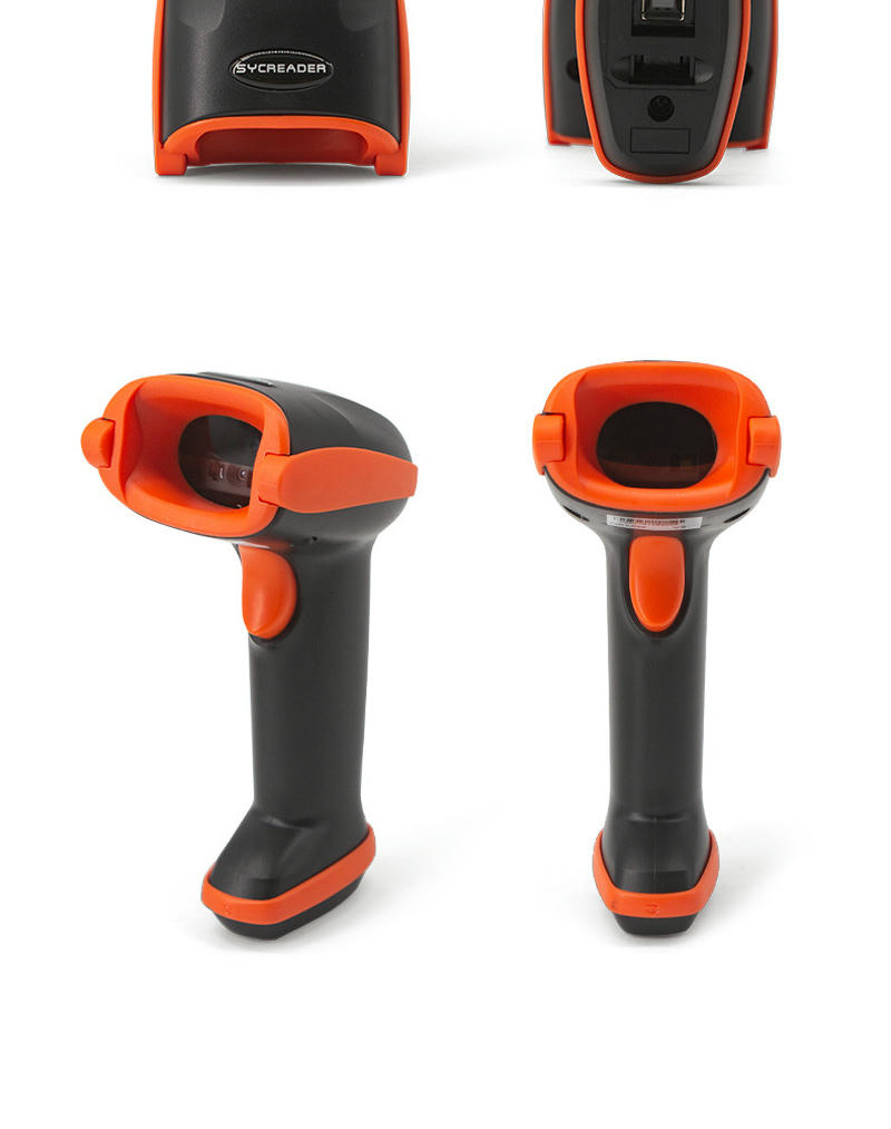 Scanner coduri 2D SCIVAS pentru scanare rapidă, vedere laterală clară pentru aplicații cu scanere coduri 2D.