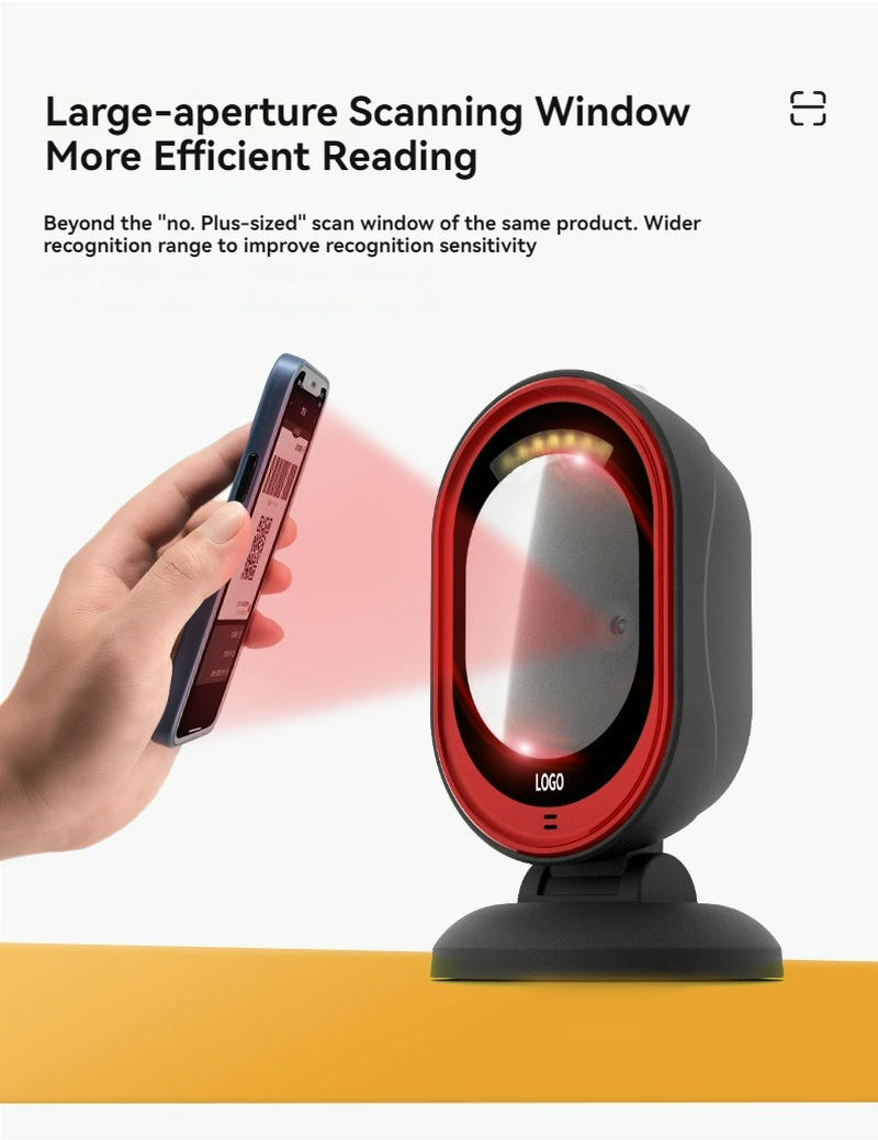 Indicatorul luminos și buzzerul X30 confirmă fiecare citire reușită a codurilor de bare.