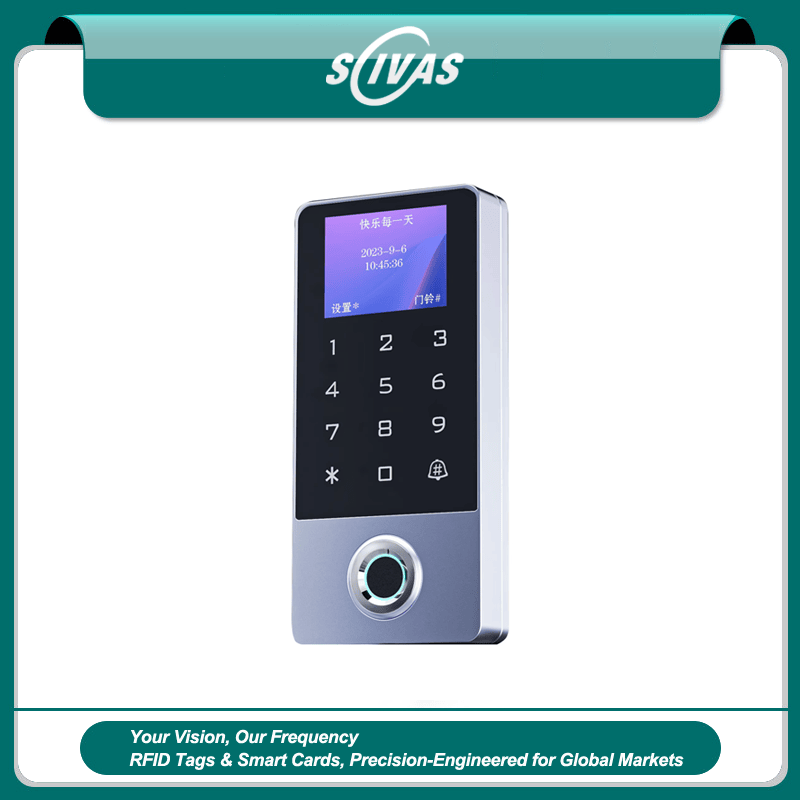 Terminal RFID LCD pentru control acces uși