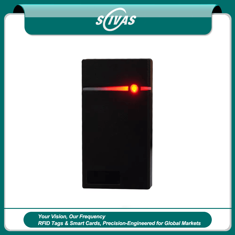 Cititor RFID RS232 pentru control acces