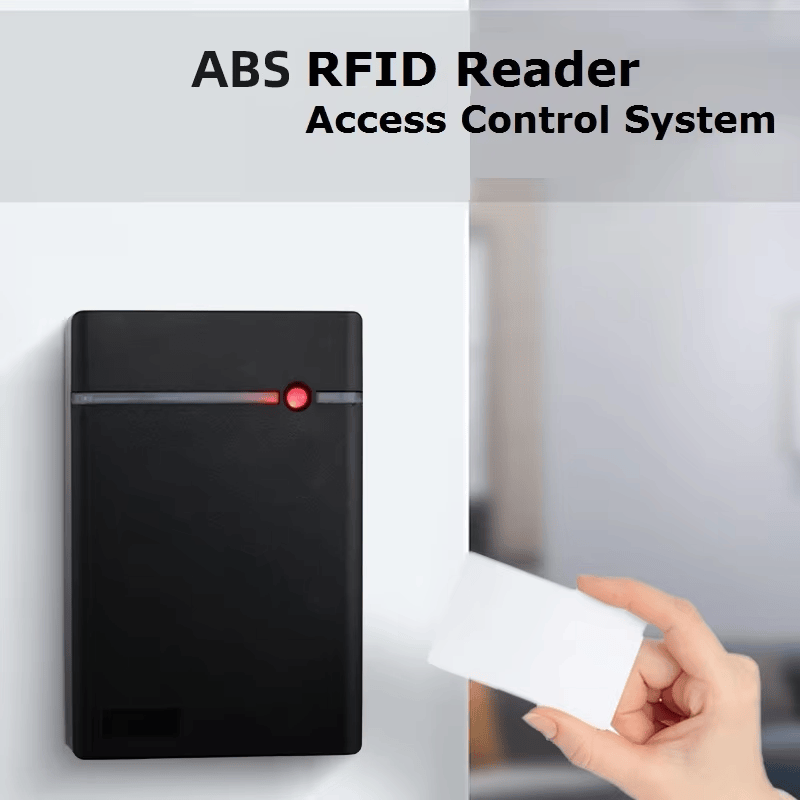 Cititor RFID USB 125KHz pentru identificare desktop, prezentat din perspectiva panoului frontal pentru aplicații cititoare de acces RFID.