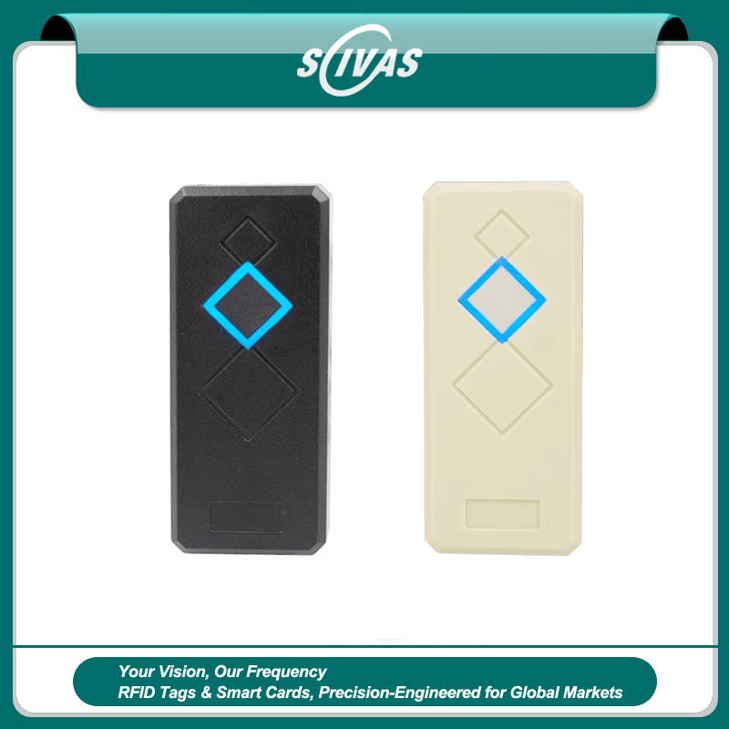 Cititor RFID RS232 waterproof pentru acces exterior