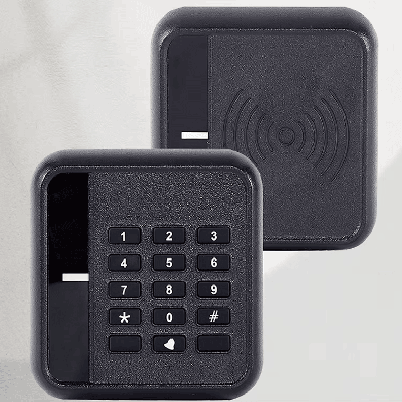 Această imagine evidențiază cititorul de control acces RFID de 125KHz pentru intrarea pe ușă a controlului accesului securizat pentru aplicațiile Cititoare de acces cu tastatură.