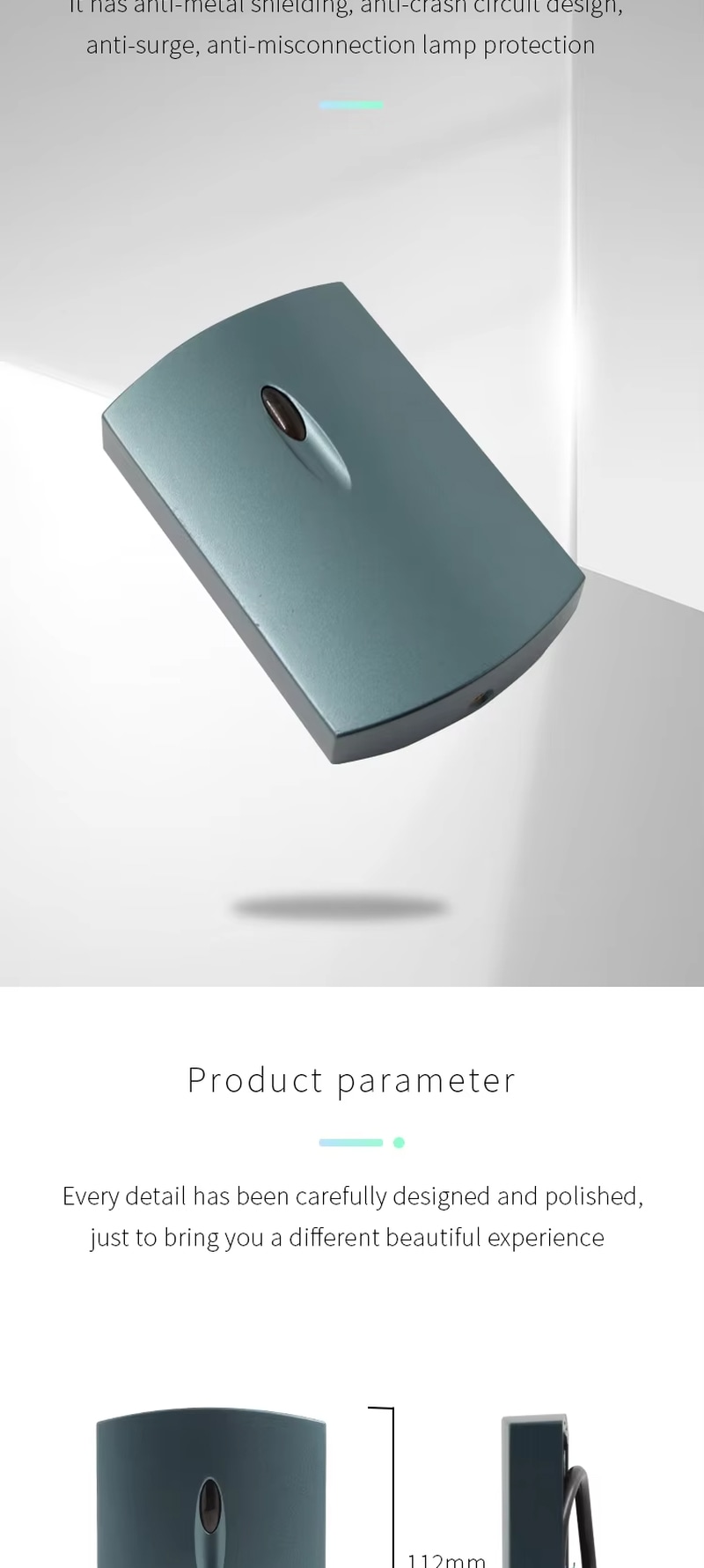 Dispunerea antenei pentru cititor RFID exterior IP68 destinat proiectelor de control acces.