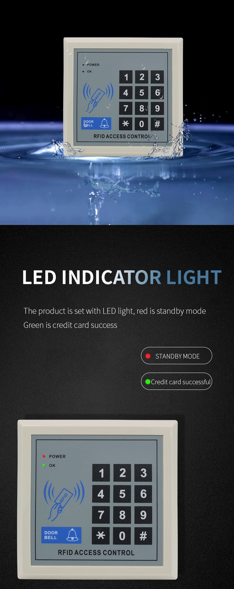 Vedere internă a cititorului de acces ZY-SV999, evidențiind microcontrolerul de nivel industrial și cipul inteligent de mare viteză.