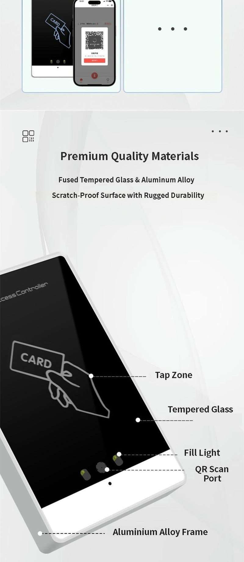 Această diagramă detaliată de cablare oferă instrucțiuni clare pentru conectarea terminalului ZY-QR705 la controlere externe și surse de alimentare