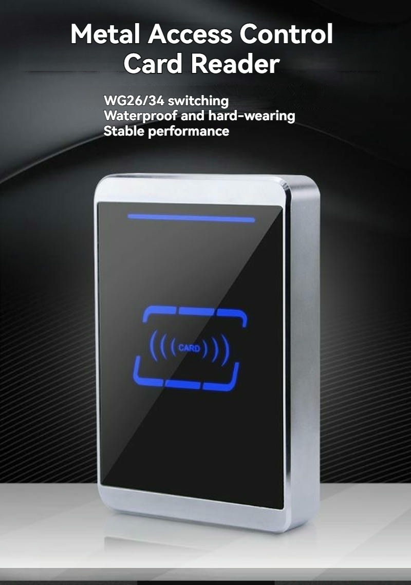 Cititorul RFID dual-band KA-JS05 poate citi atât carduri de proximitate ID 125KHz, cât și carduri IC 13.56MHz.