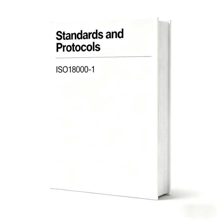Prezentare generală a standardului RFID ISO18000-1, ilustrată prin scanare contactless pentru cumpărători care compară soluții de standarde și protocoale.