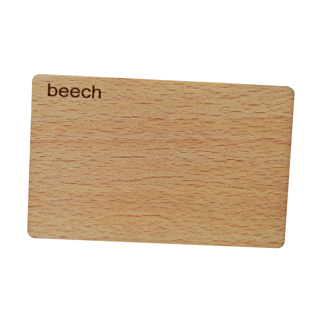 Carduri din bambus personalizate pentru branding de eveniment, prezentate într-un scenariu de utilizare pentru aplicații Wooden Cards.